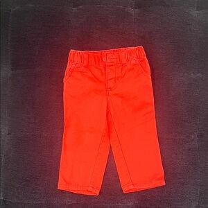 Coral Denim Pants